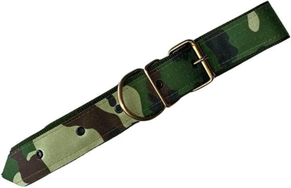 Coleira para Cachorros Grandes Camuflada Militar - Imagem 3