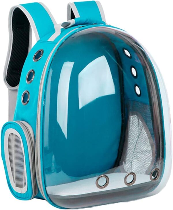 Mochila Pet Transparente com Entrada de Ar