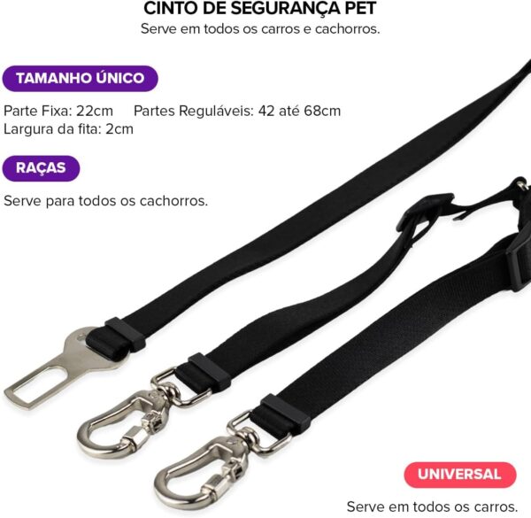 Cinto de Segurança para Carros - Imagem 3