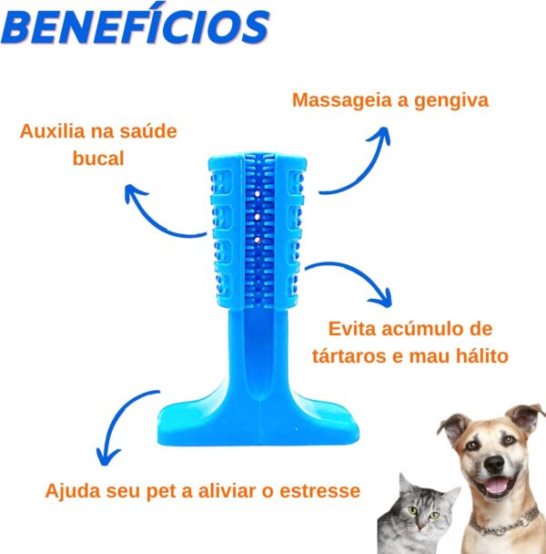 Escova de Dente com Creme Dental Pet - Imagem 2