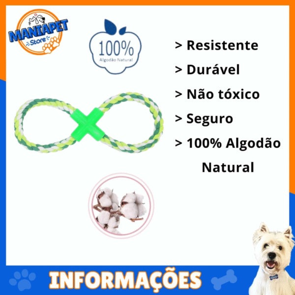 Corda Trançada com Nó Duplo - Imagem 2