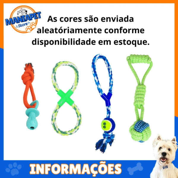 Corda Trançada com Nó Duplo - Imagem 3